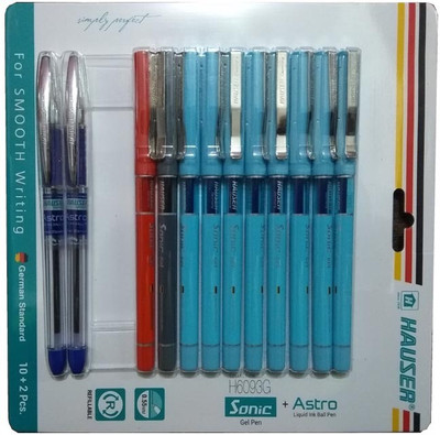 Hauser Sonic + Astro Gel Pen(Pack of 2)