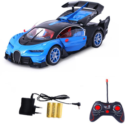 Zest 4 Toyz Buggati Style Rechargeable Car With Opening Doors(Blue)