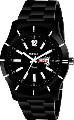 mikado Black Chain High quality Day and Date Functional wrist watch for Men's & Boy's Watch - For Men
mikado Black Chain High quality Day and Date Functional wrist watch for Men's & Boy's Watch - For Men