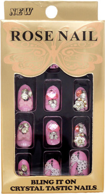 One Personal Care Faux Diamond, Pearl Studded Heart, Flower & Bow Charm Press On Artificial Nails Bridal 13 Pink(Pack of 24)
One Personal Care Faux Diamond, Pearl Studded Heart, Flower & Bow Charm Press On Artificial Nails Bridal 13 Pink(Pack of 24)