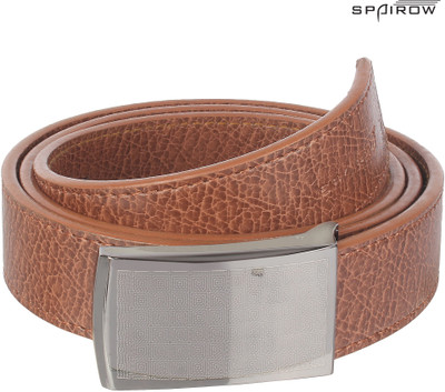 Spairow Men Casual Brown Synthetic Belt