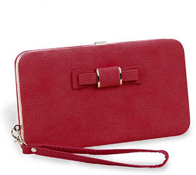 EMOSHA Casual Maroon Clutch
