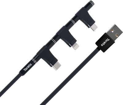 Toreto TOR 811 Sync & Charge Cable(Black)