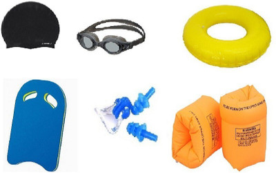 HEALTH FIT INDIA MULTICOLOR GOGGLES, CAP WITH EAR, NOSE PLUG, 80 CENTIMER TUBE, ARM FLOTS & KICK BOARD Swimming Kit
HEALTH FIT INDIA MULTICOLOR GOGGLES, CAP WITH EAR, NOSE PLUG, 80 CENTIMER TUBE, ARM FLOTS & KICK BOARD Swimming Kit