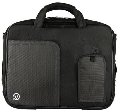 Vangoddy 12 inch Laptop Messenger Bag(Black)