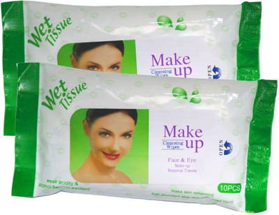 One Personal Care Face & Eye Cosmetic Cleansing Wipes GRN (20 Cosmetic Pare Towelettes) | Makeup Remover(40 g)
One Personal Care Face & Eye Cosmetic Cleansing Wipes GRN (20 Cosmetic Pare Towelettes) | Makeup Remover(40 g)