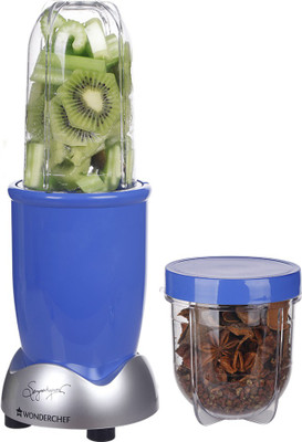 Wonderchef Nutri-blend Ultima Blue 380 W Juicer Mixer Grinder(Blue, 2 Jars)