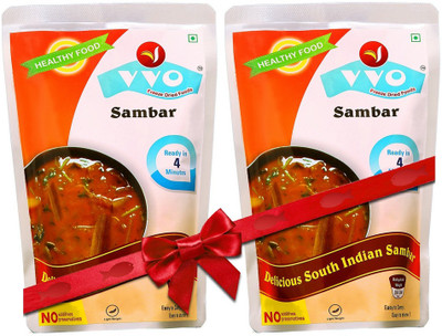 VVO Ready to eat Freeze Dried South Indian Sambar (Pack of 2) 110 g