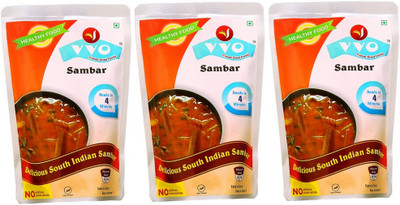 VVO Ready to eat Freeze Dried South Indian Sambar (Pack of 3) 165 g