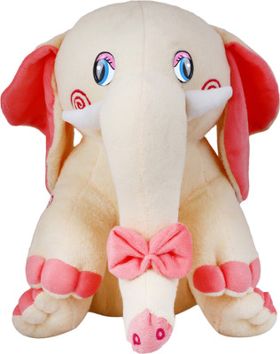 Cuddly Soft Fabric Elephant Character Stuffed Toy for Kids - 12 inch(Pink, Cream), Cream;pink
Cuddly Soft Fabric Elephant Character Stuffed Toy for Kids - 12 inch(Pink, Cream), Cream;pink