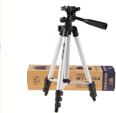 Padraig Tripod H -3110 40.2 Inch Portable Camera Tripod Tripod Kit(Silver, Supports Up to 1500 g)
Padraig Tripod H -3110 40.2 Inch Portable Camera Tripod Tripod Kit(Silver, Supports Up to 1500 g)