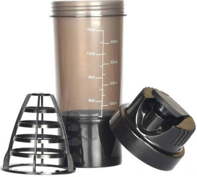 Bluebells India Crossfit Shake It Gym Protein Shaker For Protein/Multi Purpose 507 ml Shaker(Pack of 1, Black)
Bluebells India Crossfit Shake It Gym Protein Shaker For Protein/Multi Purpose 507 ml Shaker(Pack of 1, Black)