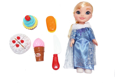 TALKING GANESHA High Quality Beautiful 25 Cms (Ht) FROZEN Princess Elsa Doll With Fast Food Items Like Burger, Ice Cream, French Fries, Drink, Knife(Multicolor)
TALKING GANESHA High Quality Beautiful 25 Cms (Ht) FROZEN Princess Elsa Doll With Fast Food Items Like Burger, Ice Cream, French Fries, Drink, Knife(Multicolor)