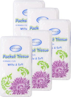 One Personal Care Kleenex Ultra Soft Pocket Tissues(Pack of 50)
