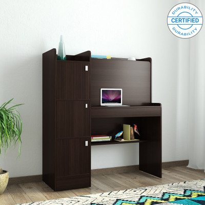 Spacewood Winner Engineered Wood Study Table(Free Standing, Finish Color - Natural Wenge)
