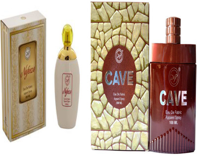 dsp CAVE PERFUME 100 ML +NAFEEZA WHITE PERFUME 100 ML Eau de Parfum - 100 ml(For Men & Women)
dsp CAVE PERFUME 100 ML +NAFEEZA WHITE PERFUME 100 ML Eau de Parfum - 100 ml(For Men & Women)