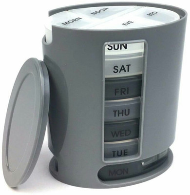 N-STORE 7 Days Daily PILL PRO Pill Organiser Pill Box 7 Day Compartments Tablet Holder Pill Box (Multicolor) Pill Box(Multicolor)
N-STORE 7 Days Daily PILL PRO Pill Organiser Pill Box 7 Day Compartments Tablet Holder Pill Box (Multicolor) Pill Box(Multicolor)