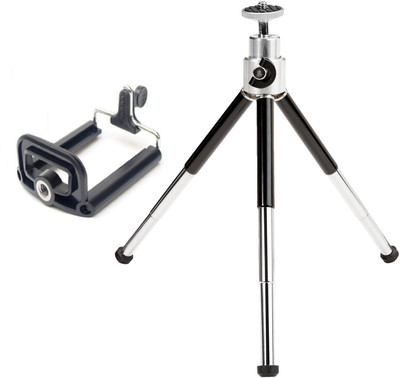 ReTrack 10Inch Aluminum Metal Mini Mobile Phone Camera Stand With Bracket Tripod(Black, Supports Up to 500 g)
ReTrack 10Inch Aluminum Metal Mini Mobile Phone Camera Stand With Bracket Tripod(Black, Supports Up to 500 g)