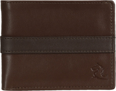 Kara Men Brown Artificial Leather Wallet(5 Card Slots)