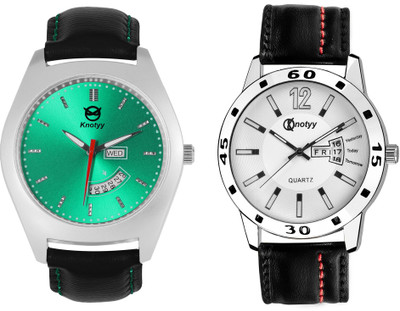 Knotyy KNTYM29-M13 Day and Date Watch - For Men