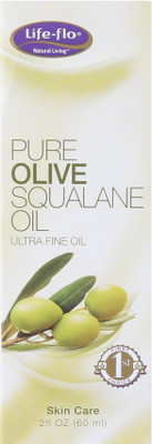 Life-Flo Pure Olive Squalane Oil, 2 Ounce(60 ml)