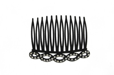 Anuradha Art Puff Hair Pin Hair Pin(Black)
