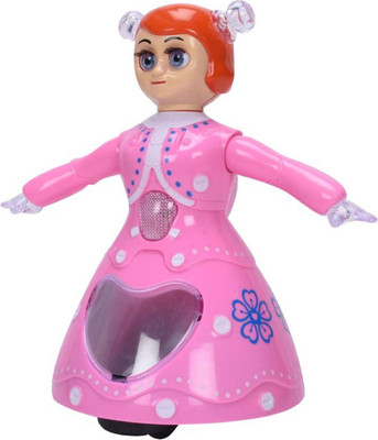 JAYNIL ENTERPRISE Princess Dancing Doll With music Baby Toy with 360 Rotational 3D LED Lights For Kids Gifts(Multicolor)
JAYNIL ENTERPRISE Princess Dancing Doll With music Baby Toy with 360 Rotational 3D LED Lights For Kids Gifts(Multicolor)