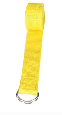 Flyura Soft 8Ft Organic Cotton Yoga Strap Cotton Yoga Strap(Yellow)