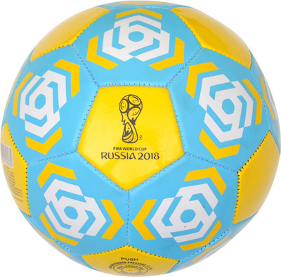 FIFA World Cup Russia Push Football - Size: (Pack of 1, Yellow, White, Blue, Green;yellow