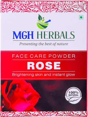 MGH Herbals Rose Petal Powder 100gm Face Pack(100 g)