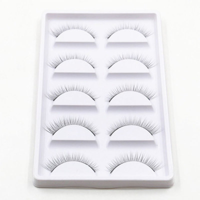 SBE 5 pairs Handmade Natural Long Thick Black Artificial Soft Extension Crisscross Makeup False Eyelashes(Pack of 5) 
SBE 5 pairs Handmade Natural Long Thick Black Artificial Soft Extension Crisscross Makeup False Eyelashes(Pack of 5)