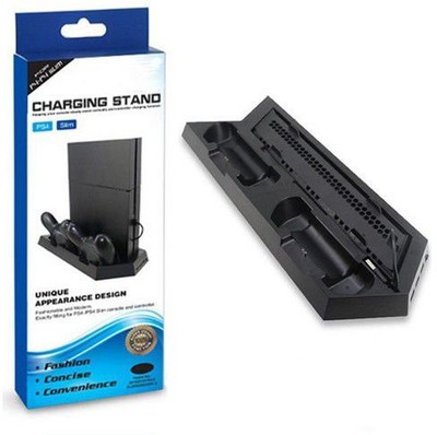 TMG PS4 & PS4 Slim - 2 in 1 Dual Charging Stand Gaming Accessory Kit (Black, For PS4 & PS4 SLlim Gaming Accessory Kit(Black, For PS4)
TMG PS4 & PS4 Slim - 2 in 1 Dual Charging Stand Gaming Accessory Kit (Black, For PS4 & PS4 SLlim Gaming Accessory Kit(Black, For PS4)