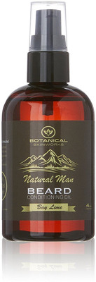 Botanical Skin Works Men's Bay Lime Beard Conditioning Oil Hair Oil(118 ml)