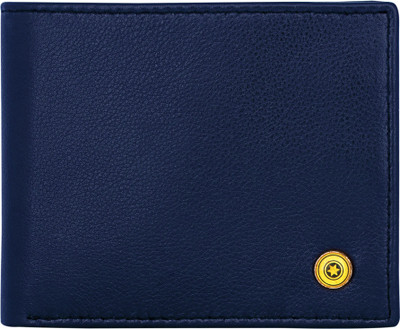 POLLSTAR Men Blue Genuine Leather Wallet(4 Card Slots)
POLLSTAR Men Blue Genuine Leather Wallet(4 Card Slots)