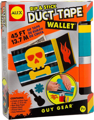 Alex Rip And Stick Duct Tape Wallet Kit