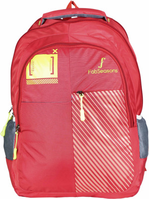 FabSeasons High Density Polyester Printed Red Backpack Bag for Multipurpose use Like School, College Office, Travel etc with Raincover and Laptop holder 26 L Laptop Backpack(Red)
FabSeasons High Density Polyester Printed Red Backpack Bag for Multipurpose use Like School, College Office, Travel etc with Raincover and Laptop holder 26 L Laptop Backpack(Red)