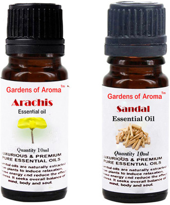 Gardens Of Aroma Arachis Essential Oil And Sandal Essential Oil(20 ml)