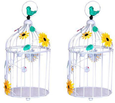 TrustBasket Set of 2 Bird Cage Bird House(Hanging)