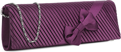 Chemistry Casual Purple Clutch