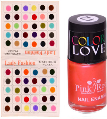 Pink Root Nail Polish No. 12 (15ml) Lady Fashion Multi Color No. 14 Bindi(Set of 2)
Pink Root Nail Polish No. 12 (15ml) Lady Fashion Multi Color No. 14 Bindi(Set of 2)