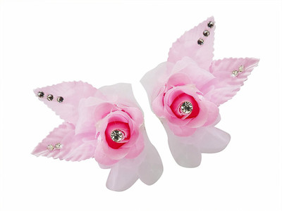 BOXO Rose Flower Hair clip Brooch for Woman and girls For Wedding And festival, 2 Pcs Hair Clip(Pink)
BOXO Rose Flower Hair clip Brooch for Woman and girls For Wedding And festival, 2 Pcs Hair Clip(Pink)