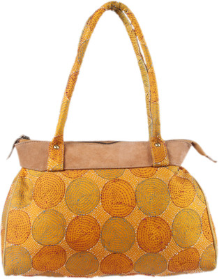 jaipurtextilehub Shoulder Bag(Yellow)