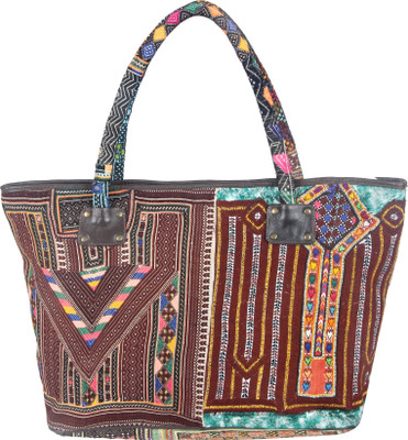 jaipurtextilehub Shoulder Bag(Brown)