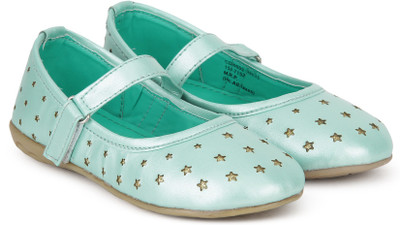 BUBBLEGUMMER Girls Velcro Ballerinas(Green
BUBBLEGUMMER Girls Velcro Ballerinas(Green