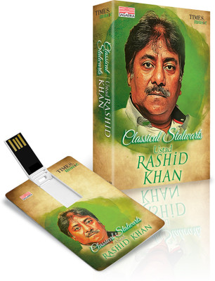 Music Card - CLASSICAL STALWARTS Ustad RASHID KHAN Pendrive Standard Edition(Hindi - Ustad RASHID KHAN)
