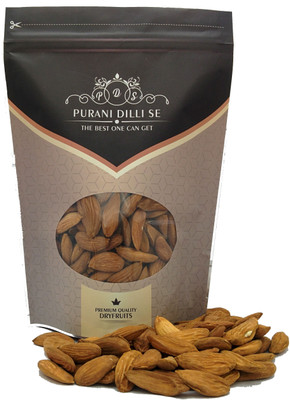 PuraniDilliSe Kagzi Jumbo Almonds(400 g, Pouch)