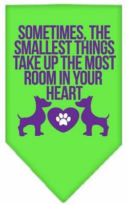 Mirage Pet Products Bandana for Dog(Lime Green