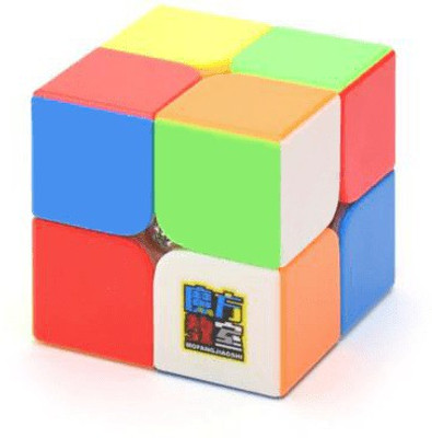 Cubelelo MoFang JiaoShi MF2S 2x2 Stickerless Bright(1 Pieces)
