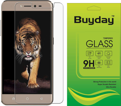 Buyday Tempered Glass Guard for Coolpad Note 5 Lite (5 inch), Transparent