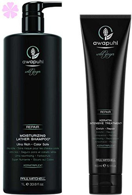 Paul Mitchell Awapuhi Wild Ginger Moisturizing Lather Shampoo And Treatment Repair(999.59 ml)
Paul Mitchell Awapuhi Wild Ginger Moisturizing Lather Shampoo And Treatment Repair(999.59 ml)